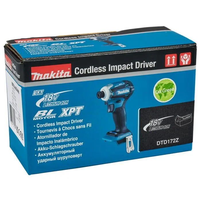 29301522 MAKITA DTD172Z 18V SLAGSCHROEVENDRAAIER