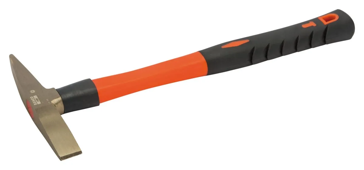 BAHCO BANKHAMER | FIBERGLAS HANDGREEP | VONKVRIJ | ALUMINIUM BRONS | 400 G – NS512400FB