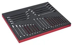Bahco Foaminlay Fit&Go 3/3 met ringsteeksleutels en ratelsleutels – 30-delig – FF1A3004