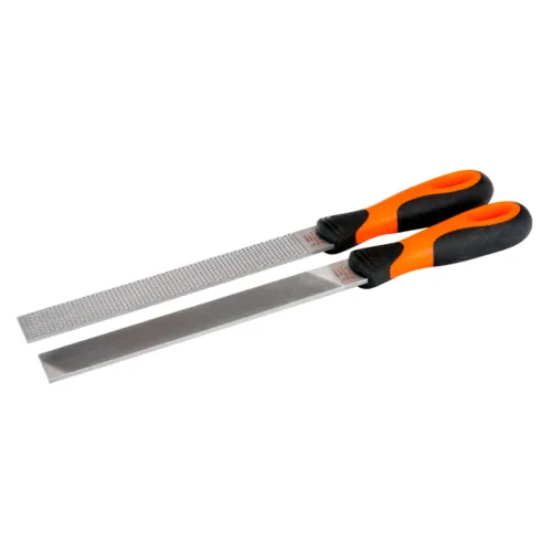 BAHCO VIJLENSET 2IN1 HOUT/METAAL ERGO 200 MM 2DELIG