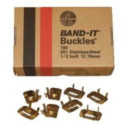 BANDIT ROESTVRIJSTAALKLEMMEN TYPE 201 3/8