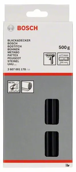 BOSCH Smeltlijm/stick zwart Lengte = 200 mm 2607001178