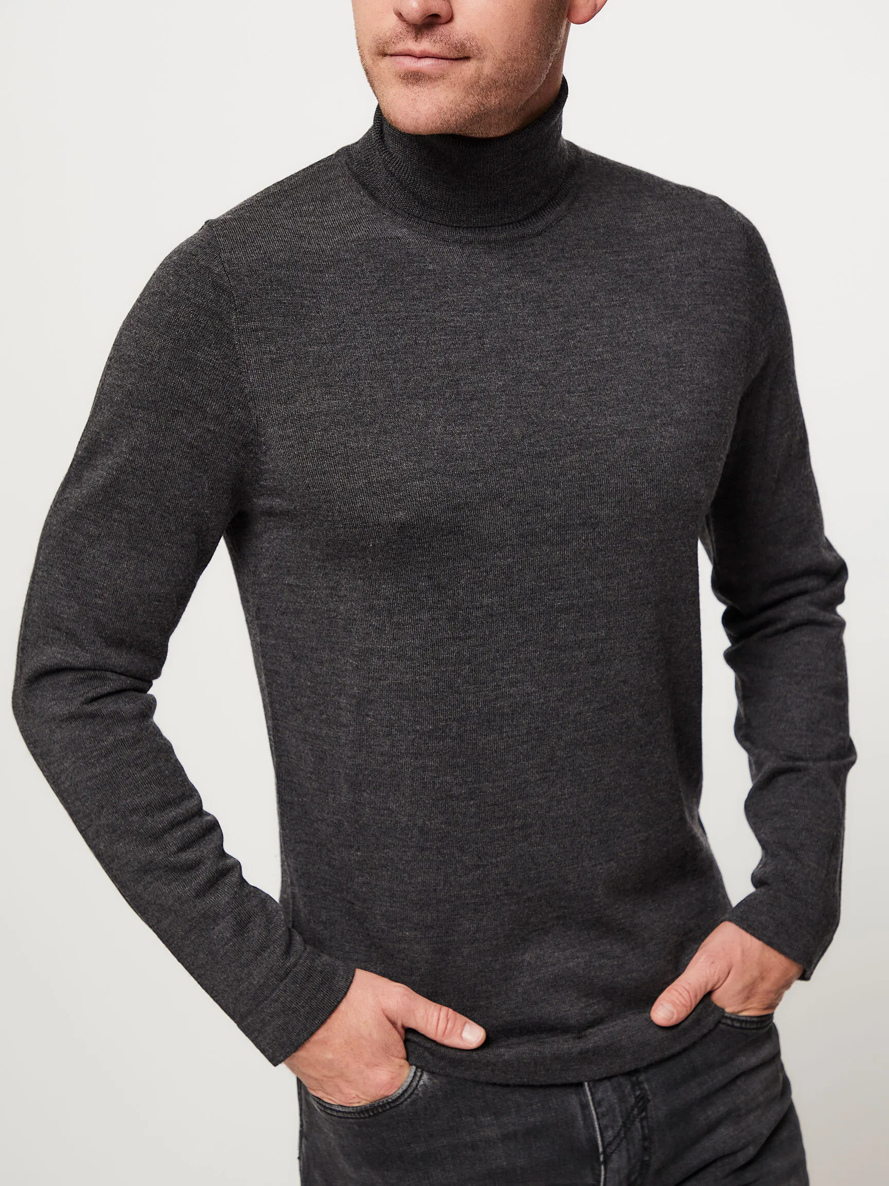 Drykorn Men Joey, wool turtleneck