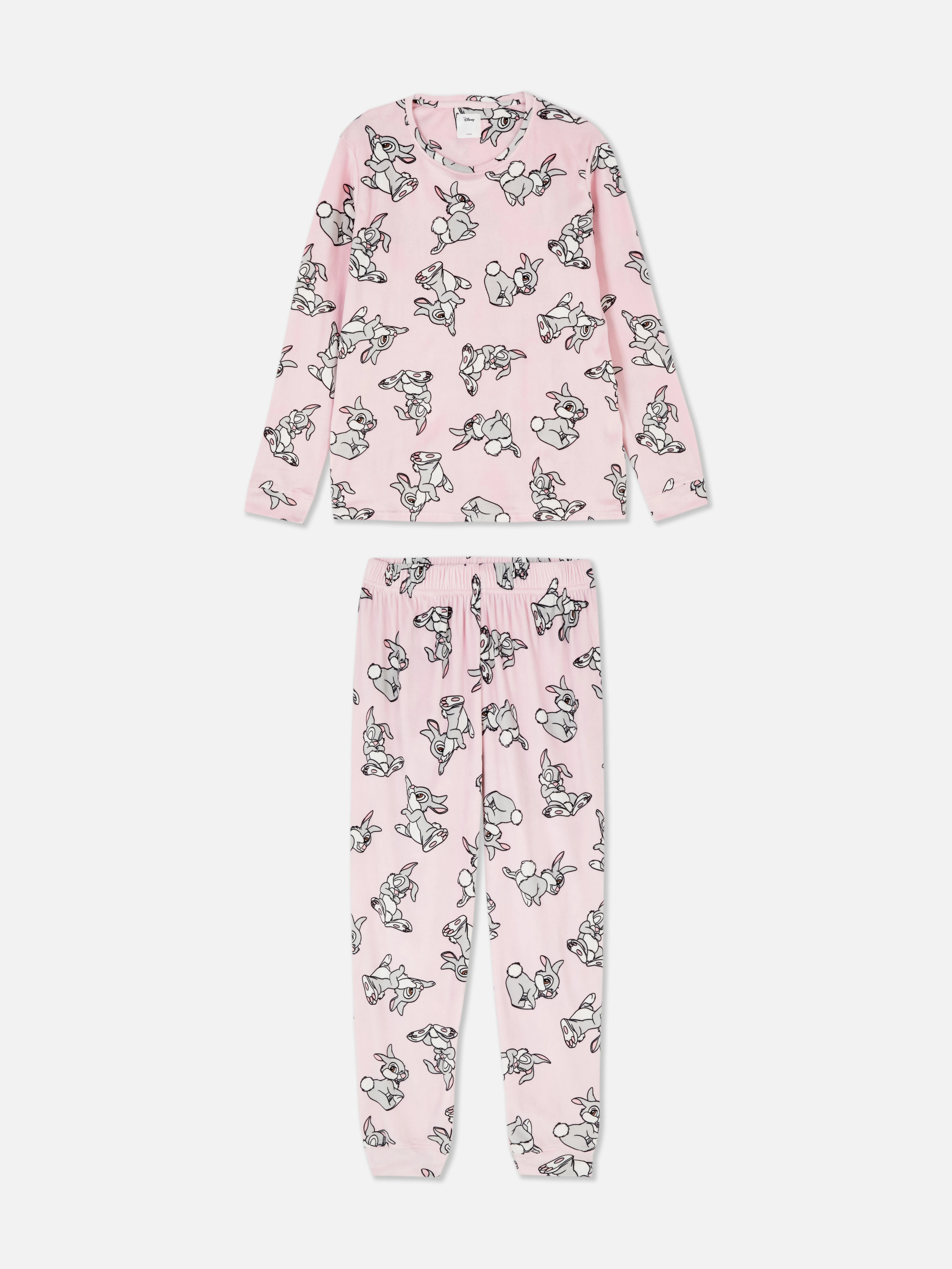 FLEECE PYJAMA MET LANGE MOUWEN EN DISNEYPERSONAGES