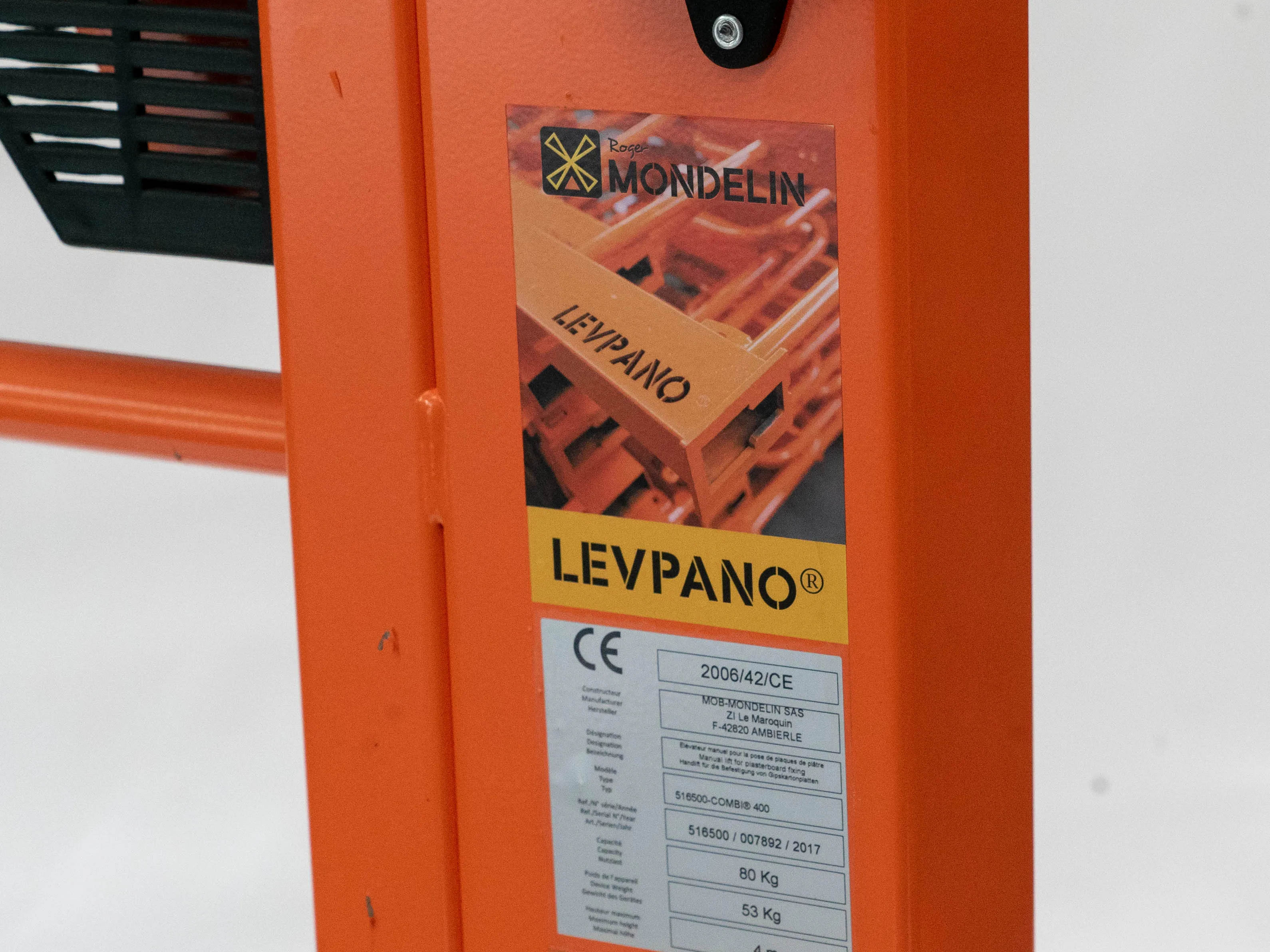 Gipsplaatlift 3,5 meter