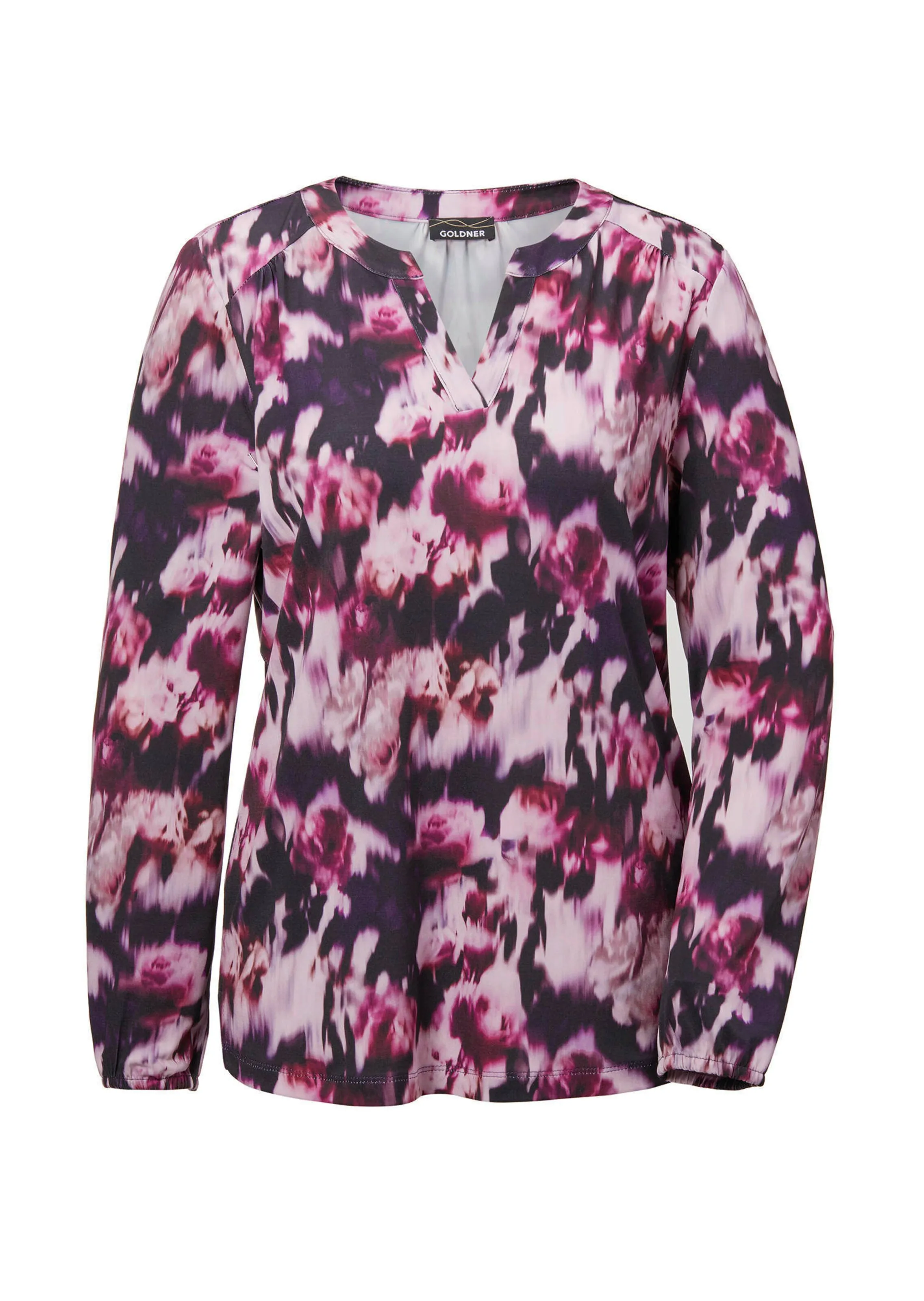 Goldner Blouseshirt in vrouwelijk model