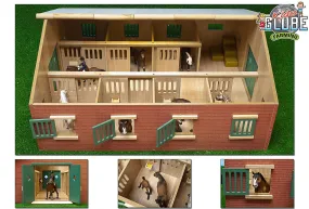 Kids-Globe Paardenstal met 7 boxen  Kidsglobe