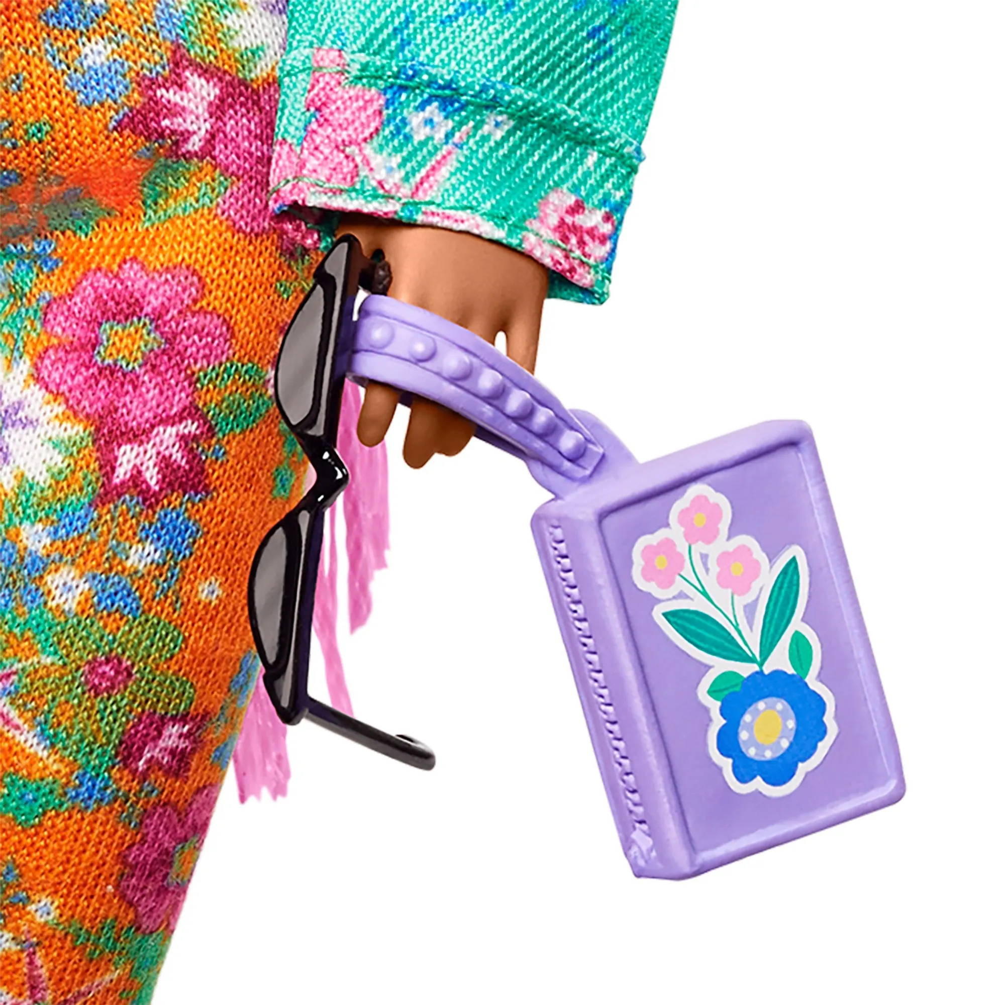 MATTEL BARBIE EXTRA #10  FLORALPRINT JACKET WITH DJ MOUSE PET POP