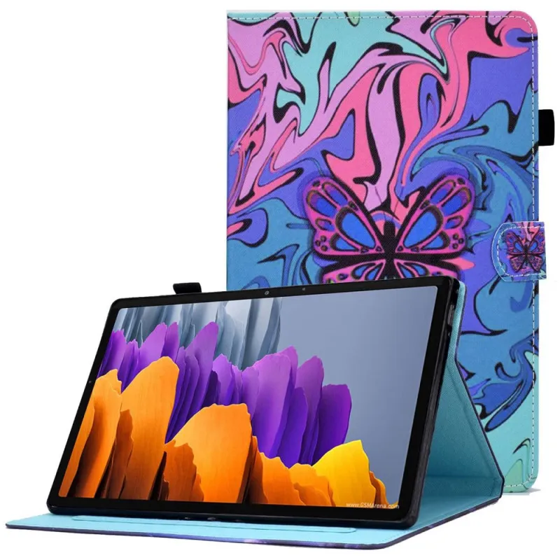 Samsung Galaxy Tab S8 / S7 Grafisch Vlinder Hoesje