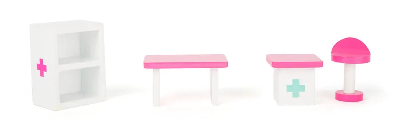 Speelhuis Dierenziekenhuis met Accessoires