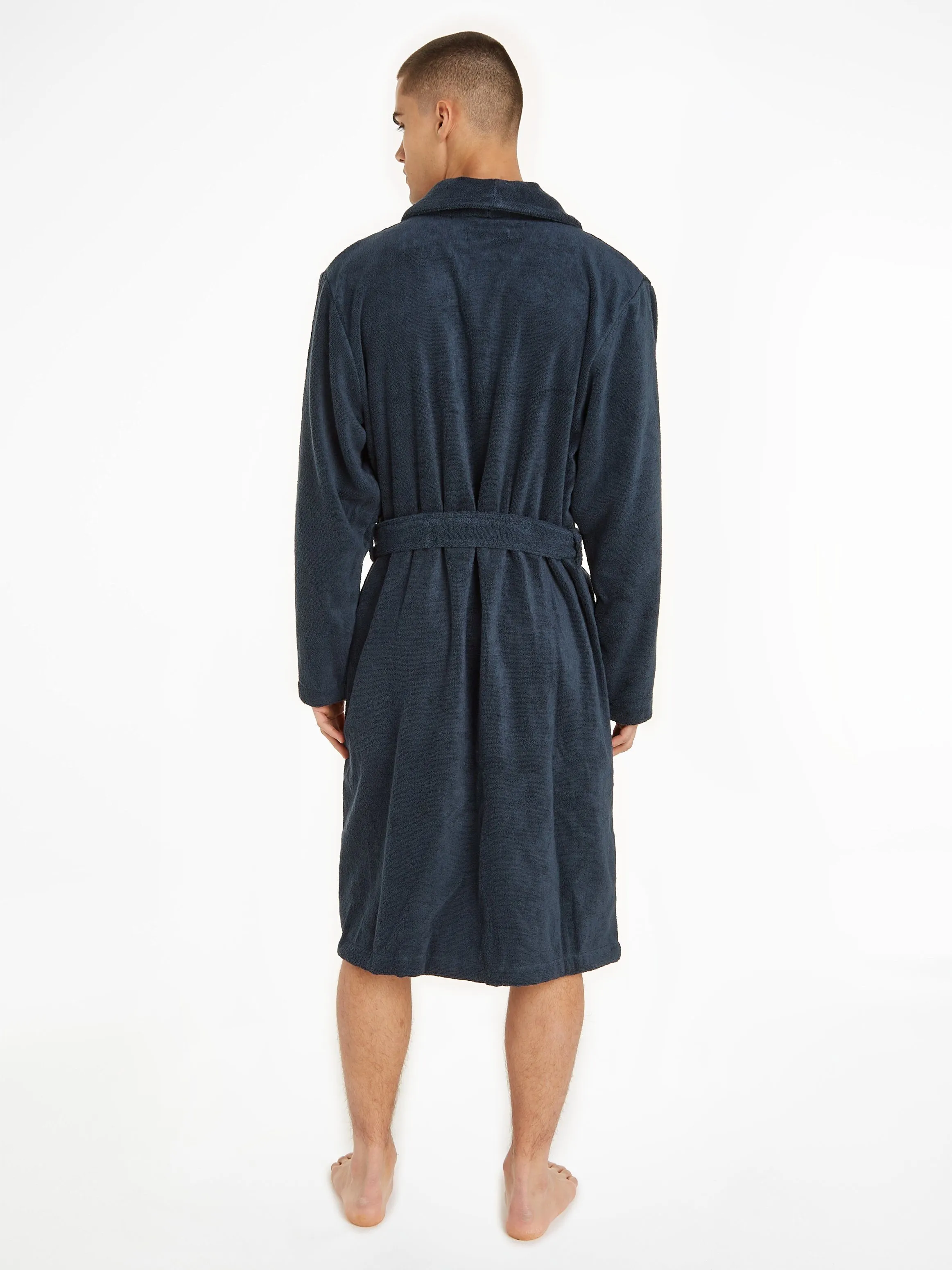 Tommy Hilfiger Underwear Badjas met opgestikte zakken (set, 2 stuks, Met een bindceintuur)