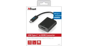 Trust USB Type-C - HDMI Adapter usb-adapter (Zwart, 21011)