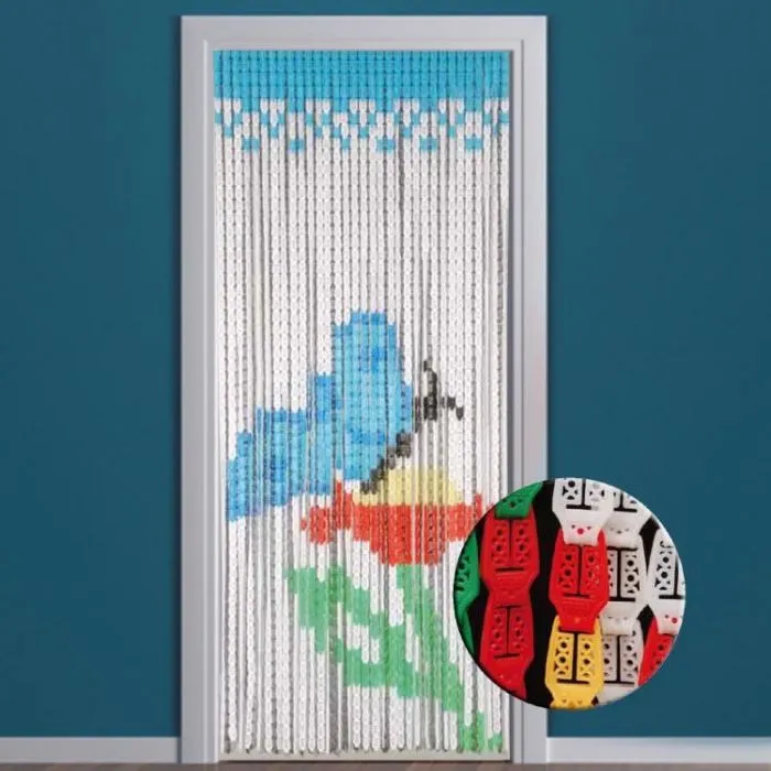 Vliegengordijn, decor, vlinder, 90 x 200 cm