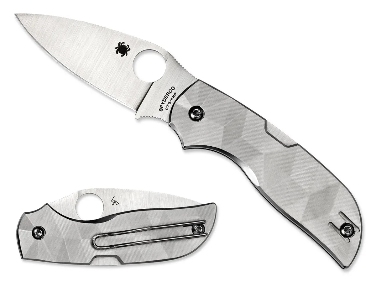 Vouwmes Spyderco Chaparral Titanium